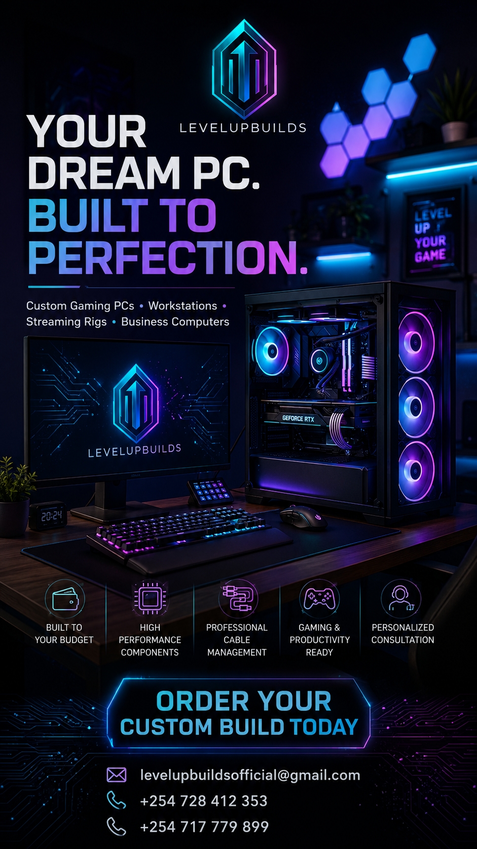 Custom PCS Built Your Way!
