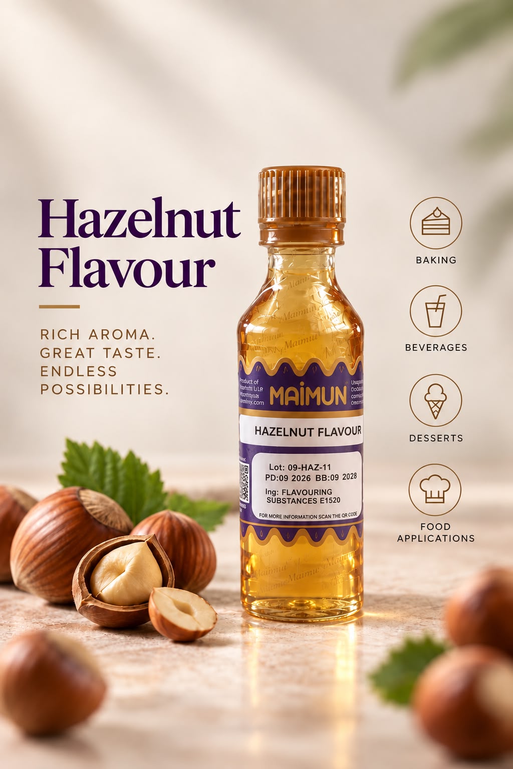 Maimun Hazzlenut Food Flavour
