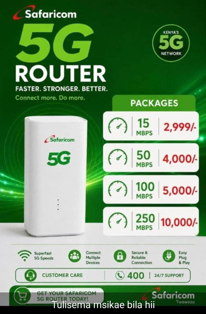 SAFARICOM 5G ROUTER
